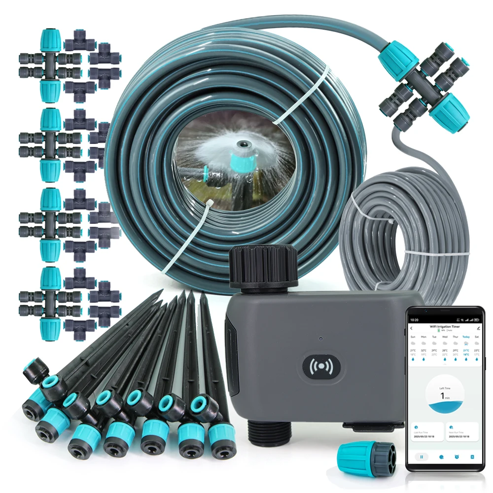 Tuya Smart Wifi Timer 13cm Sprinkler Watering System Garden 1/2
