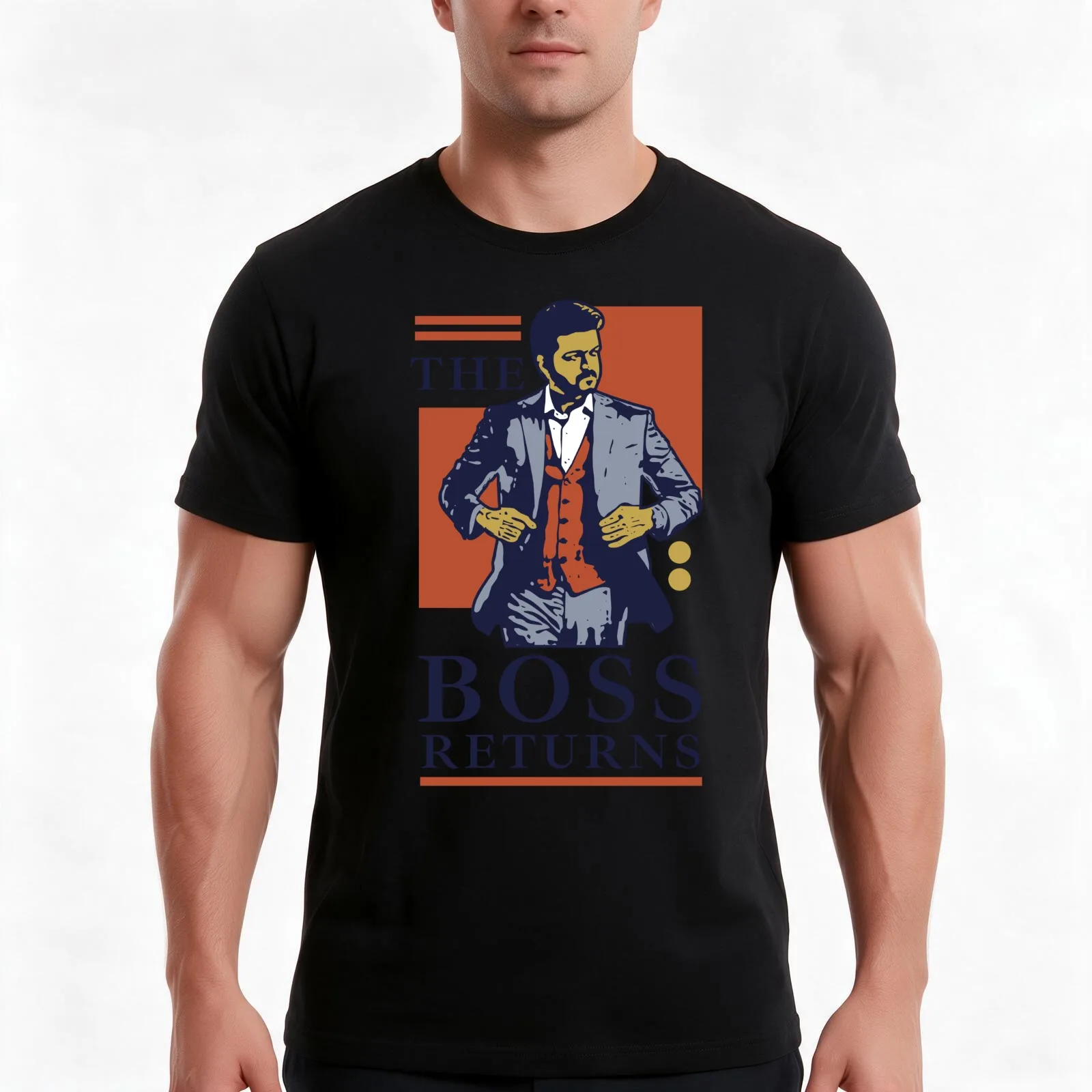 Varisu movie thalapathy vijay T-Shirt, Summer Casual Cotton Tee, Oversized Streetwear Tops, Vintage Graphic Print, 100% Cotton