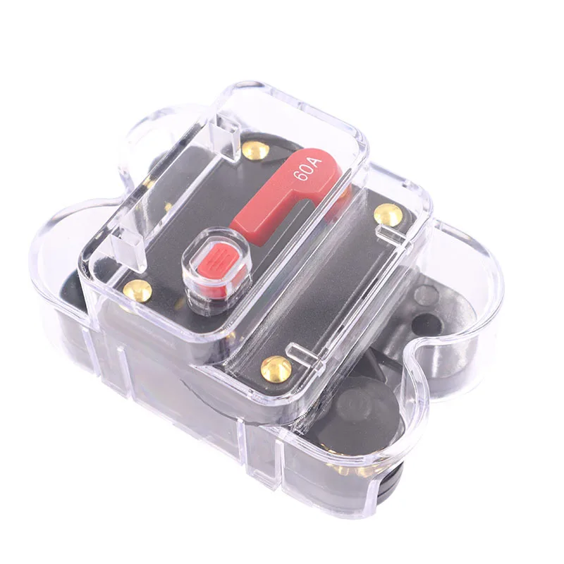 12V 24V DC Protection Circuit Breaker 30A 40A 50A 60A 80A 100A 150A 200A 250A 300A Auto Audio Fuse Holder for Solar Power