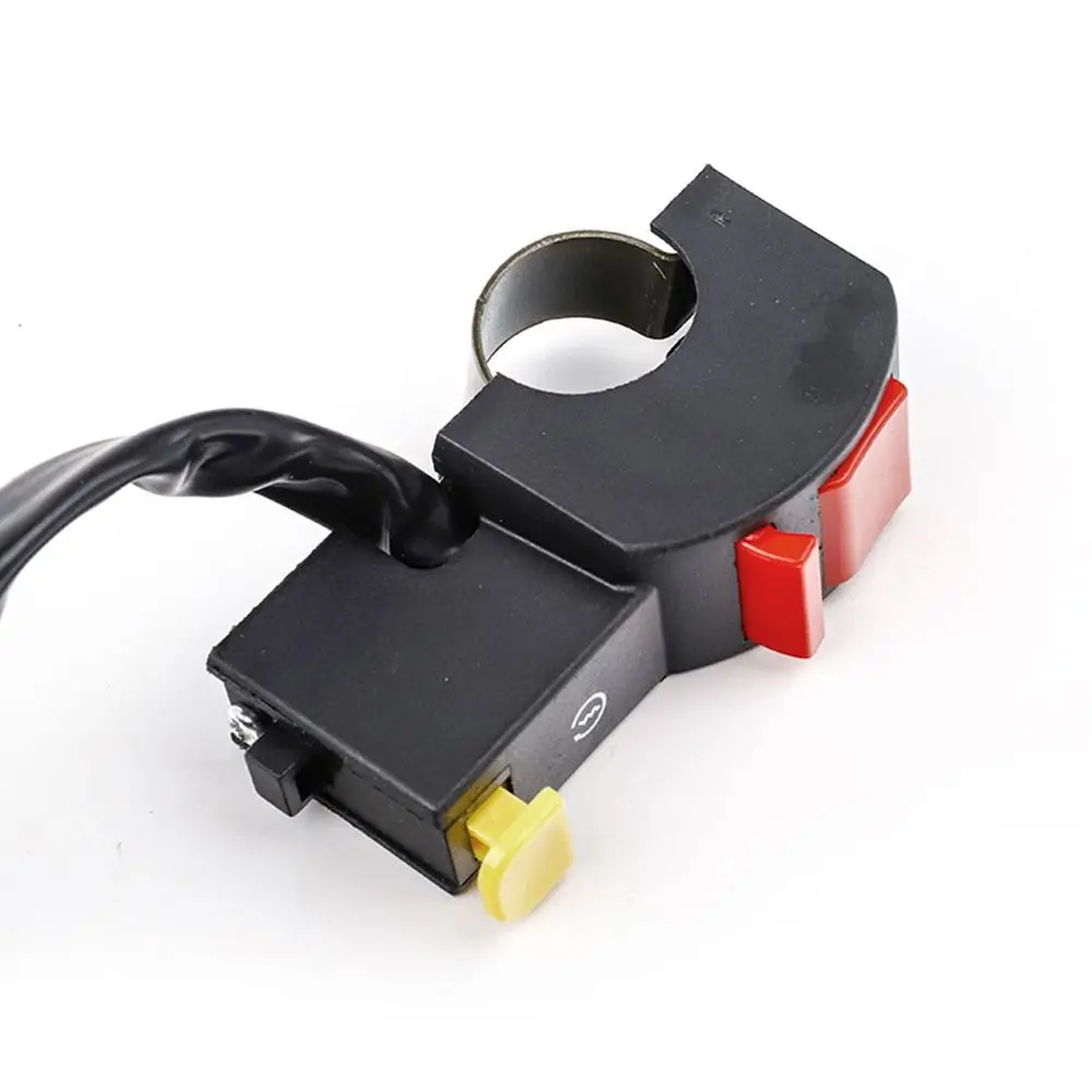 2Styles Electric Start Stop On Off Button Plastic Black On-Off Toggle Switch Modify Headlight Horn Switch