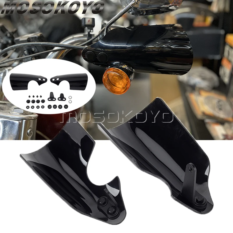 

Motorcycle Handguards Protection Hand Guards Protector Cover For Harley Softail Springer Classic Slim Breakout FXSB FLS FLSTF