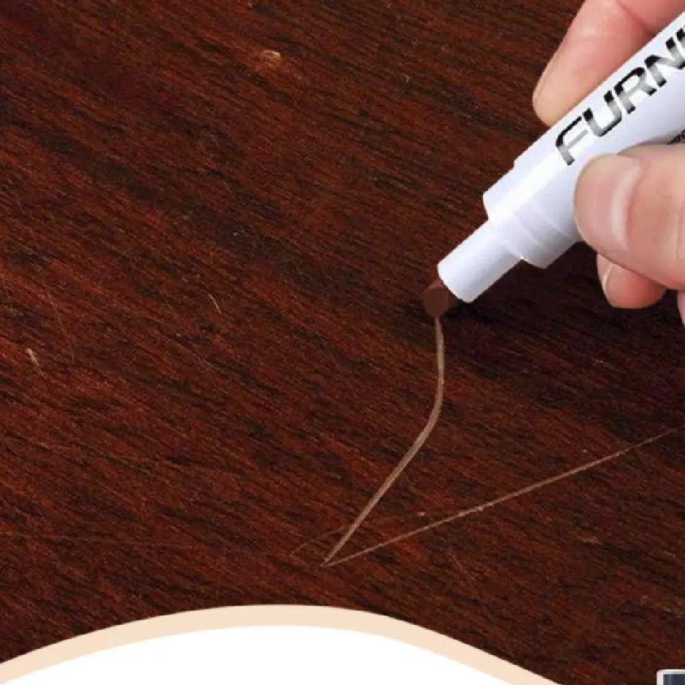 

Набор из 12 ручек для ремонта мебели с деревообрабатывающими маркерами, мебельный рынок, паркет, исправление, краска для ремонта древесины, маркеры