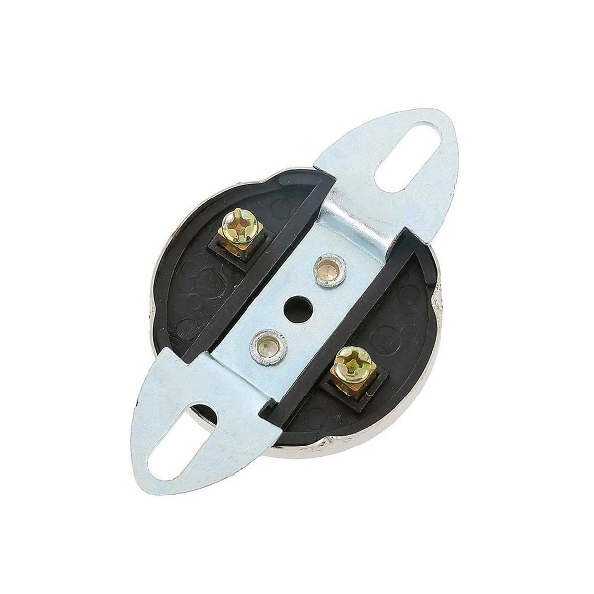 12V Switch Push Button Waterproof Metal Car Boat Track Horn Engine Start Starter 2 Holes 500v DC 100 MOhm Mi Universal view 3