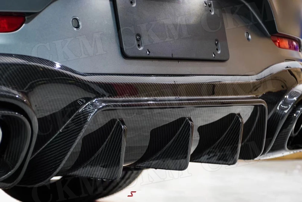 

Dry Carbon Fiber Rear Bumper Lip Diffuser Spoiler Skid Plate For Mercedes Benz AMG GT50 GT53 GT43 2019-2023 FRP