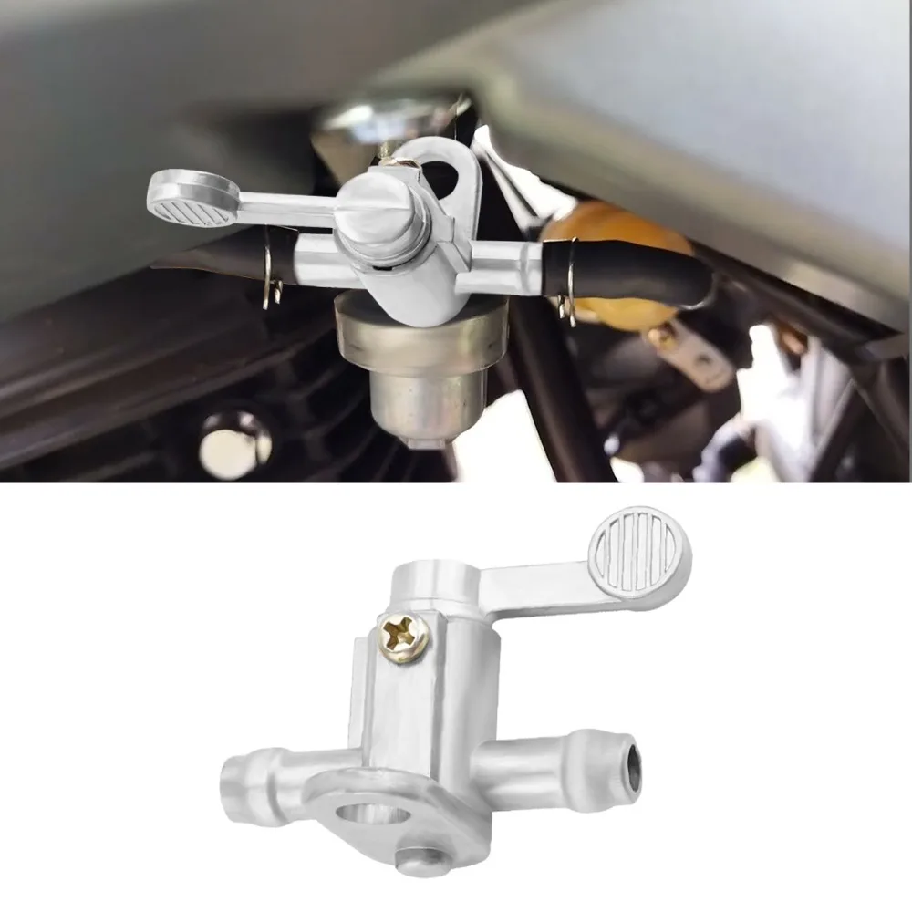 8mm 5/16'' PW50 PW80 Motorcycle Fuel Tank Fuel Tap Gas Petrol Valve Switch For Honda Yamaha Dirt Bike Lawn Mowers ATV Universal