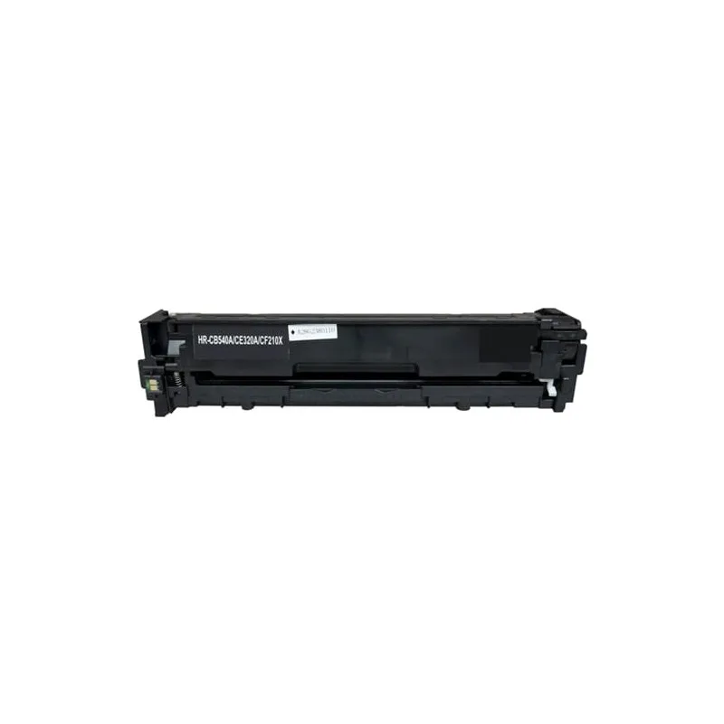 HP toner cartridge recycled quality Premium H320, replaces CE320A No. 128A BK XH320RP imprimirbien.com