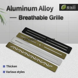 Aluminum Air Vent Ventilator Grille Cover Vents Perforated Sheet Ventilation for Closet Shoe Air Conditioner Home Decor Cover