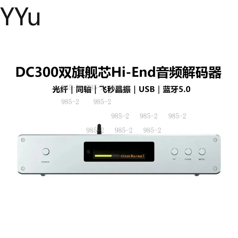 Dual Core Balanced Audio DAC Decoder Digital to Analog Converter HiFi Audiophile