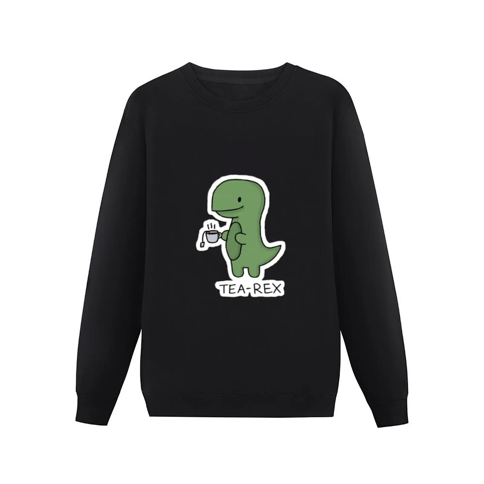 Tea-Rex green Pullover Hoodie men's clothes japanese style anime sweatshirt