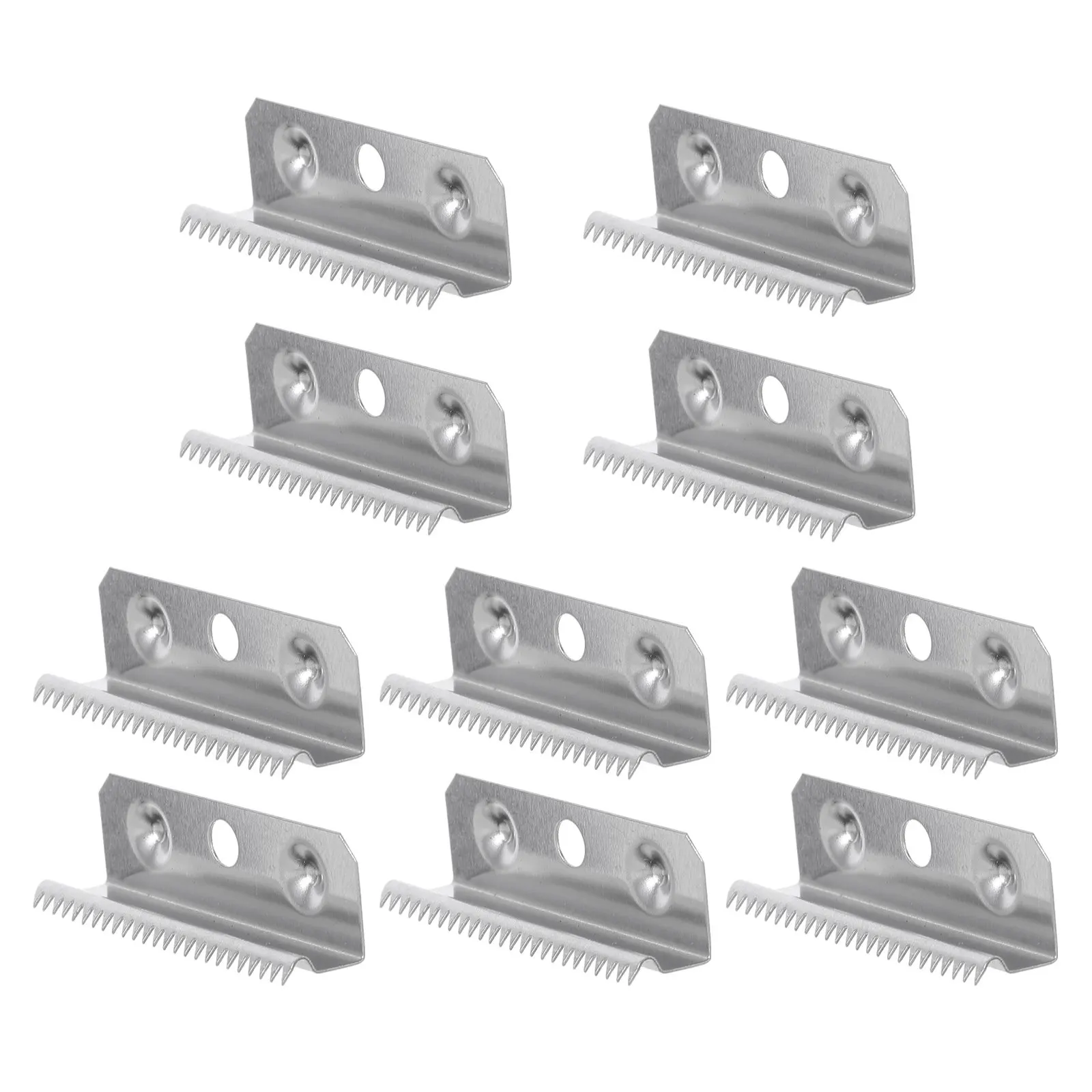 10PCS 37mm Tape Dispenser Replacement Blades Stainless Steel Serrated Cutting Refills Tape Cutter Parts for Office Packing