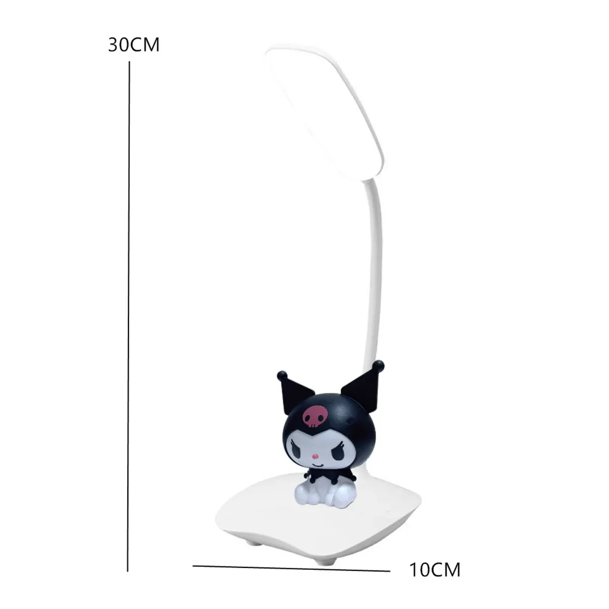 Sanrio série lampe de bureau enfichable Kuromi Hello Kitty Girly coeur Protection des yeux lampe de lecture mignon veilleuse ornement