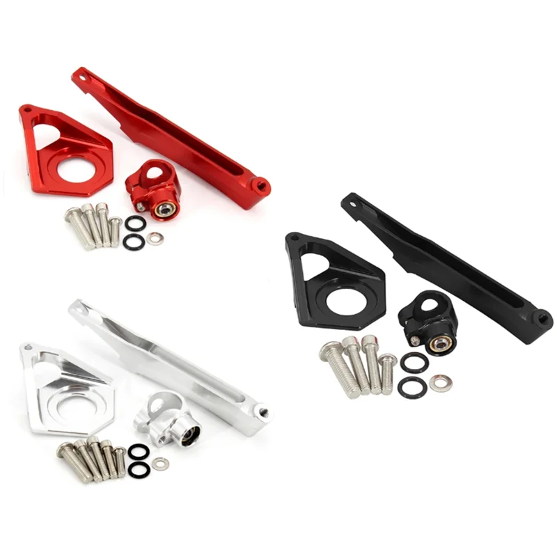 L37A-Kit Braket Dudukan Peredam Penstabil Kemudi Sepeda Motor untuk YZF-R6 YZF600 2003 2004 2005