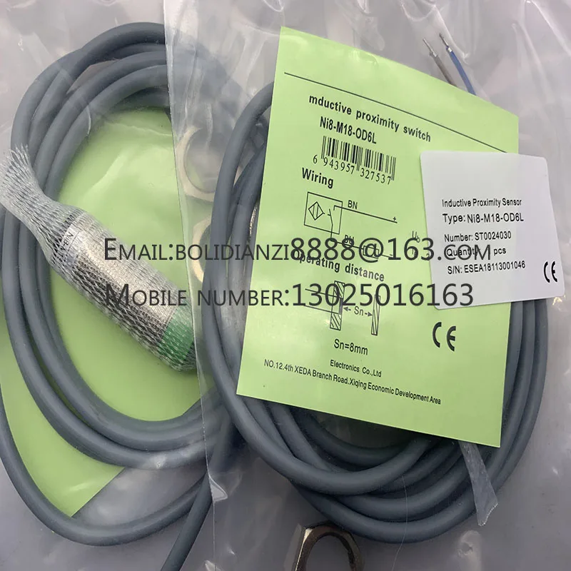 Neuer Näherungsschaltersensor NI8-M18S-CD6L NI8-M18S-CD6L-Q12 NI8-M18-CD6L-Q12
