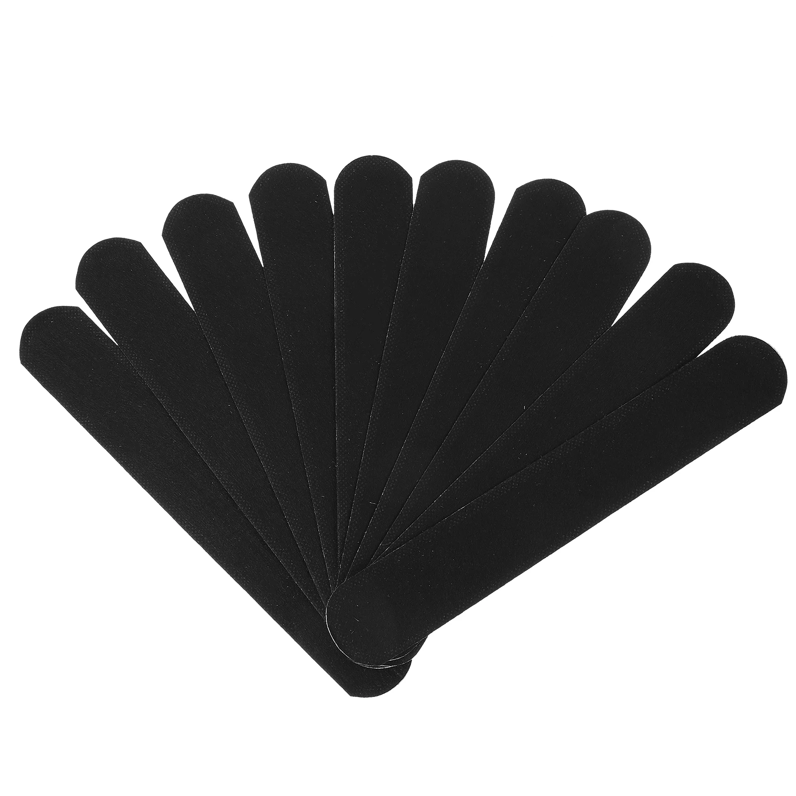 

50pcs Hat Collar Absorbent Breathable Pads Adhesive Sweat Liners For Cap Cuff Easy Paste Protection Hat Liners Sweat Absorbent