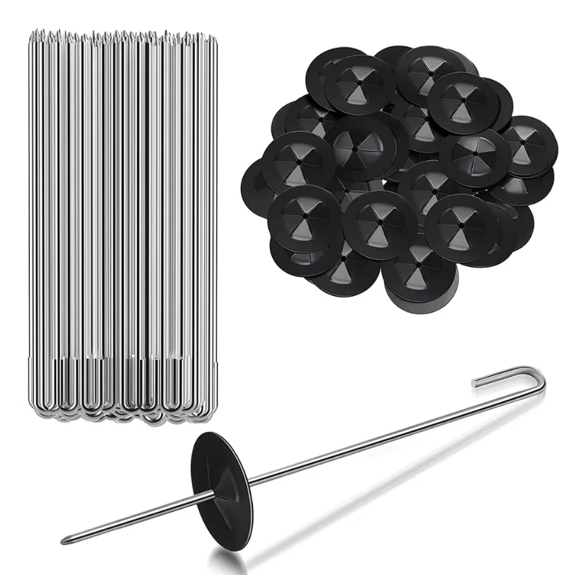 80 Pcs Solar Panel Guard Clips, Stainless Steel Wire Fence Fasteners Animal Guard Roll Kit for Solar Panel,solar panel