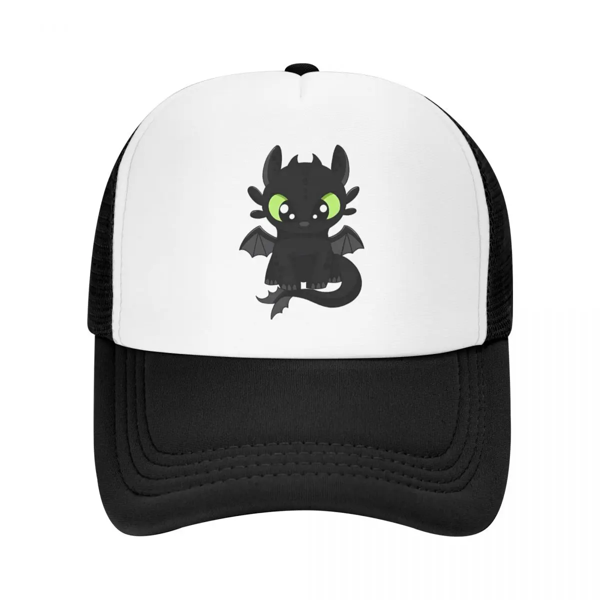 

Baby Toothless Fanart Night Light Fury HTTYD Mesh Бейсбольная кепка Мужская уличная солнцезащитная шляпа Шляпы Регулируемые солнцезащитные шляпы Летняя кепка дальнобойщика