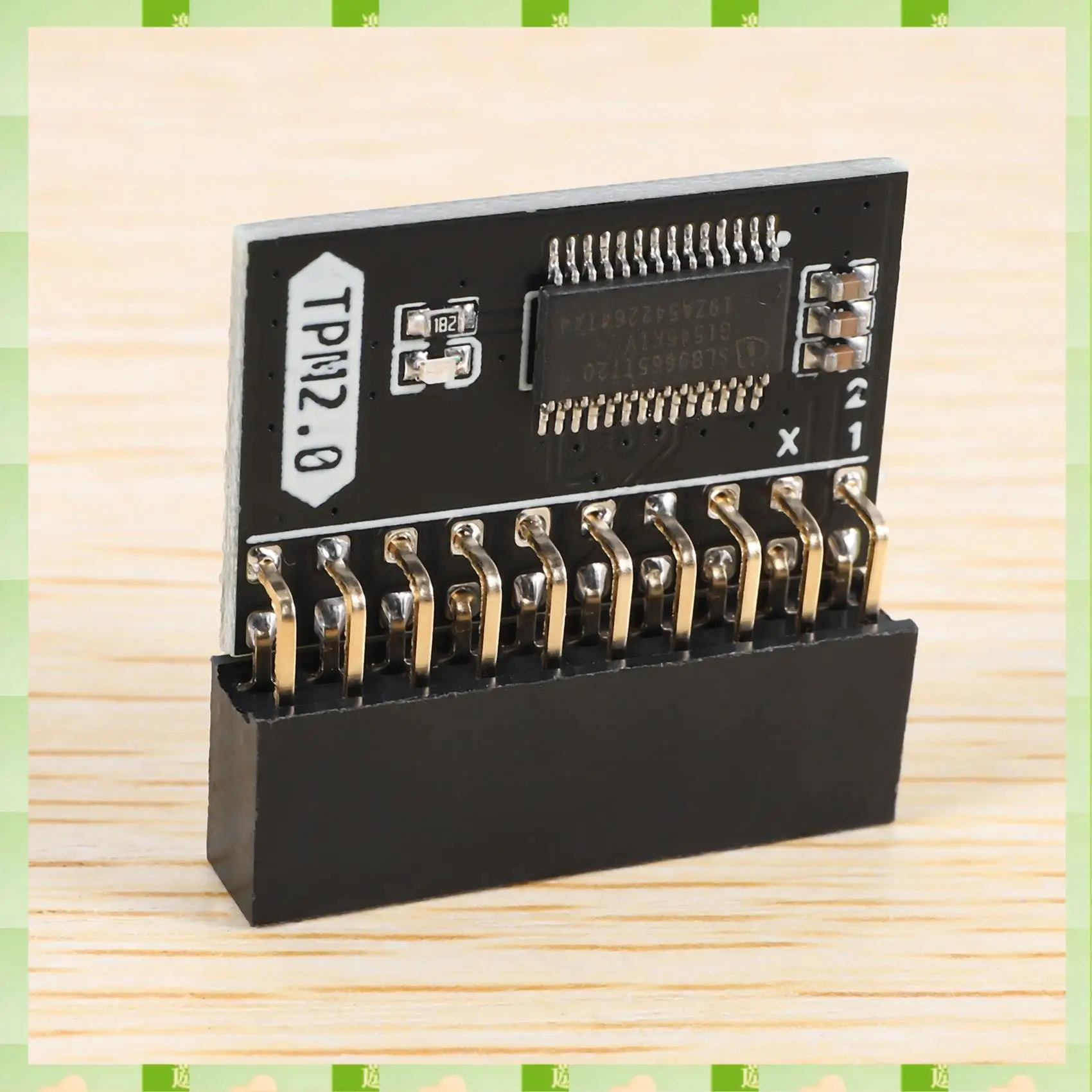 

20-контактный защитный модуль LPC 2025 для ASUS TPM-L R2.0/Gigabyte GC-TPM2.0, совместимый модуль платформы Trust, 20-контактный 20-1 L2P7, LPC 20