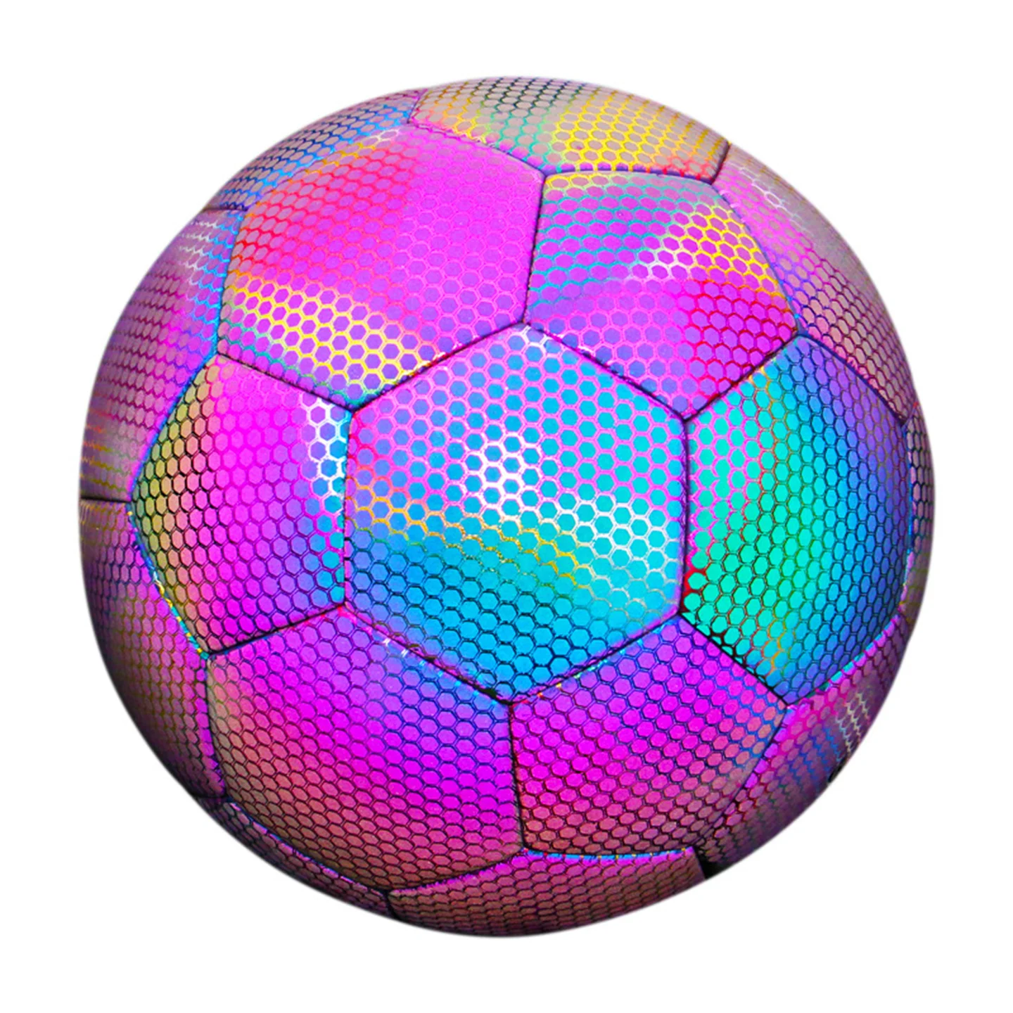 No.5 Reflective Football Laser Night Glow Glowing Football School No.4 Competition Training Football Practice