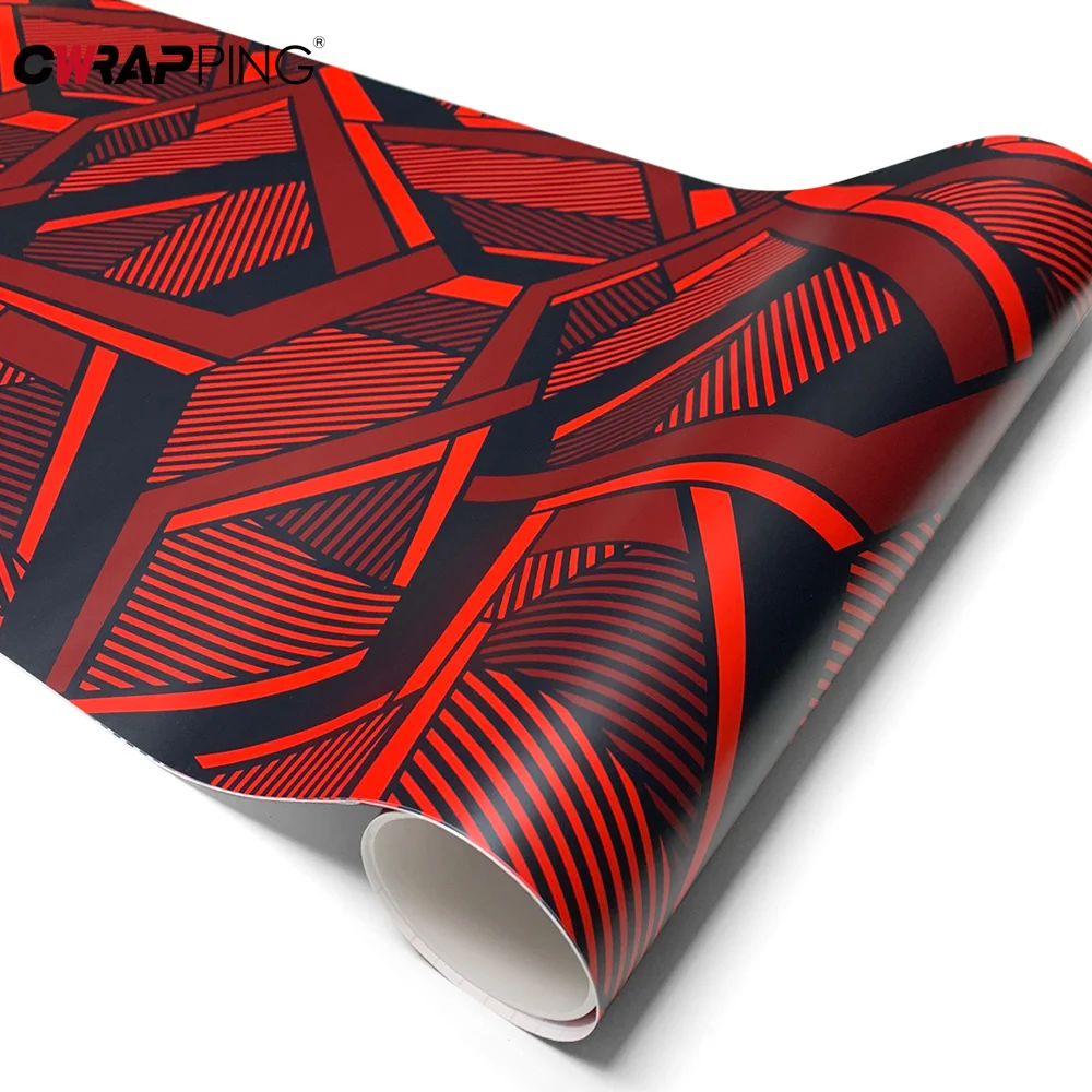 Stickers for Car Wrapping Vinyl Paper for Car Polygon-shaped Camouflage Pattern Motorcycle Vinyls Waterproof Paint Body Covering