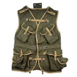 WW2 Cruise Vest American Men's Outdoor Sleeveless Jacket Recual Sports US Soldier Uniform Soldier Vest
