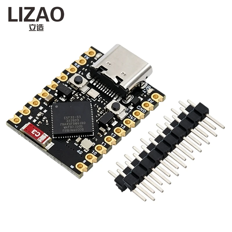 Placa de Desarrollo ESP32-S3 SuperMini, USB Tipo-C, Wi-Fi Integrado, Bluetooth de Modo Dual, Pinout Completo, Bajo Consumo, Microcontrolador