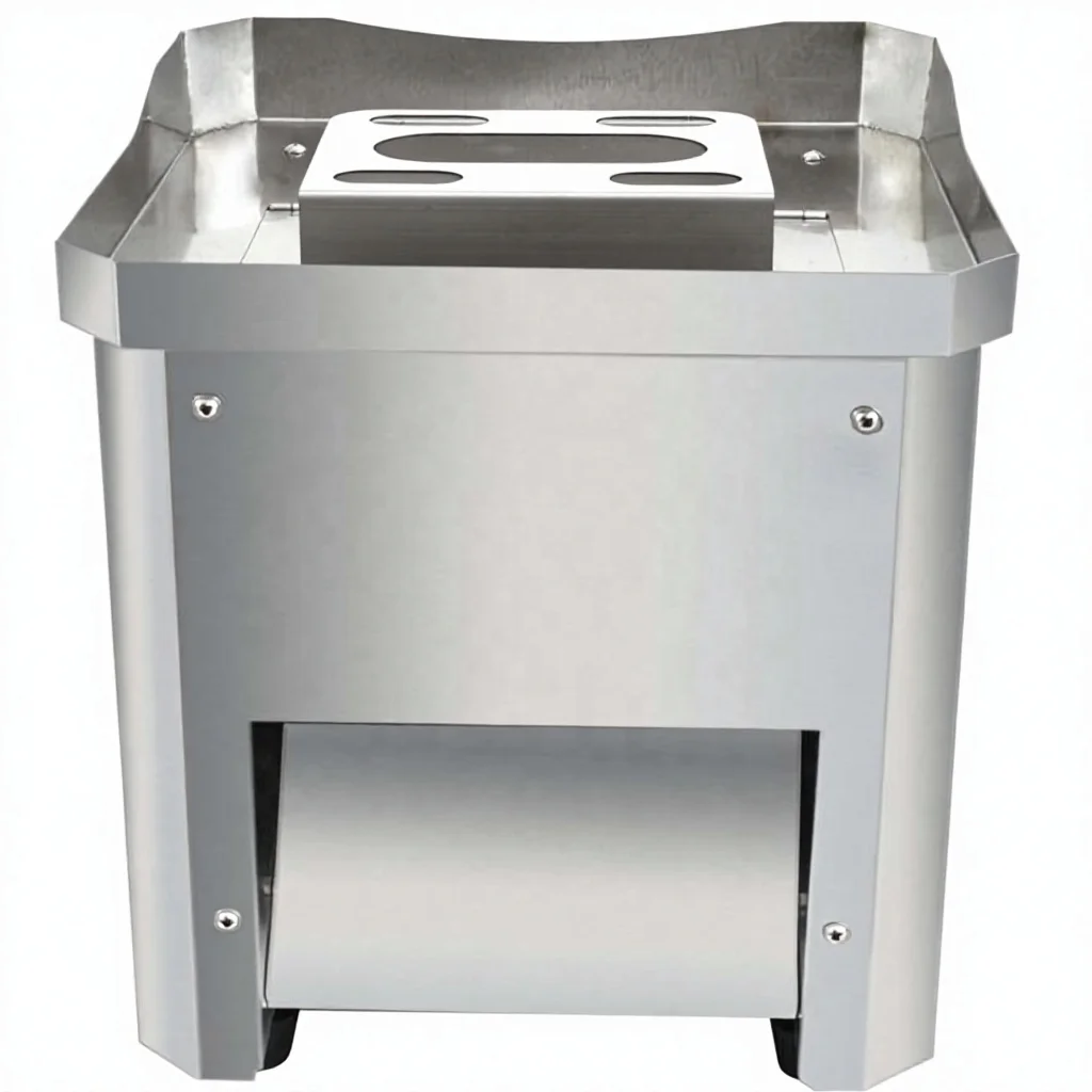 Compact High Efficiency Lightweight Meat Cutter Machine for Small Deli Canteen Meat Processing Startup Commercial