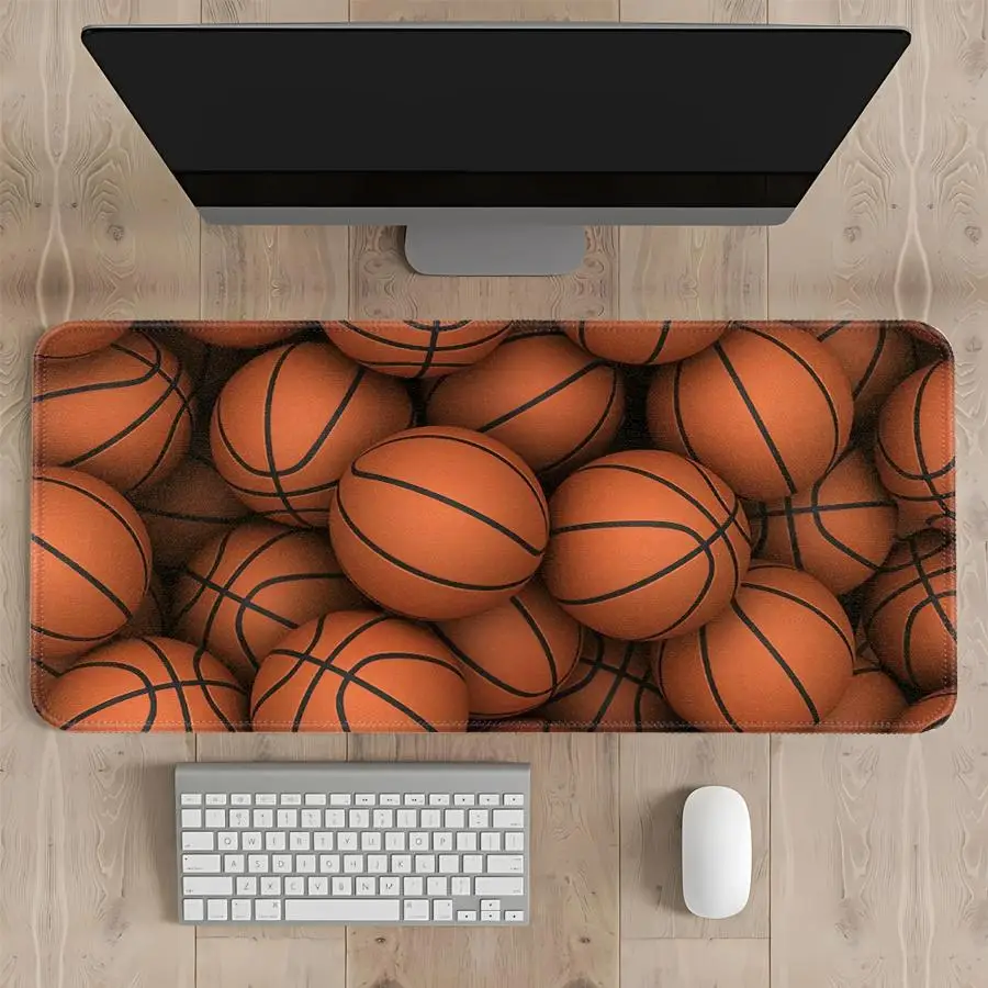 

Football Basketball Mouse Pad Desk accessories Keyboard Mouse Pad office Pad Game Console Pad Computer Laptop Pad Anti slip