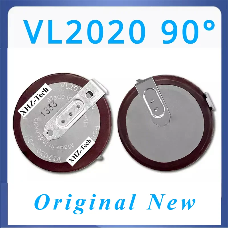 1pcs/lot VL2020 2020 3V VL2020/HFN rechargeable battery lithium battery With Legs 90 degrees 105 degrees 180 degrees BMW car key