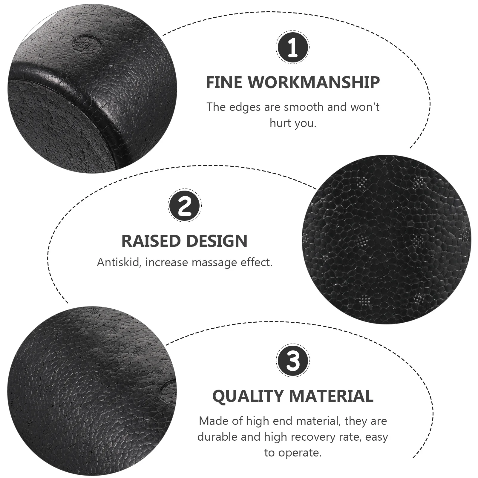 

Yoga Roller Premium High-End Material Durable Massage Tool For Back Neck Shoulder Leg Arm Body Pain