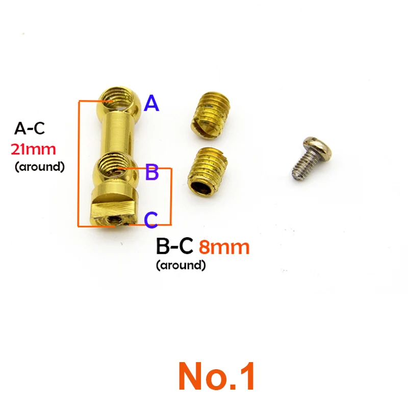 Tornillo de ajuste de saxofón, piezas de reparación, 1 Juego