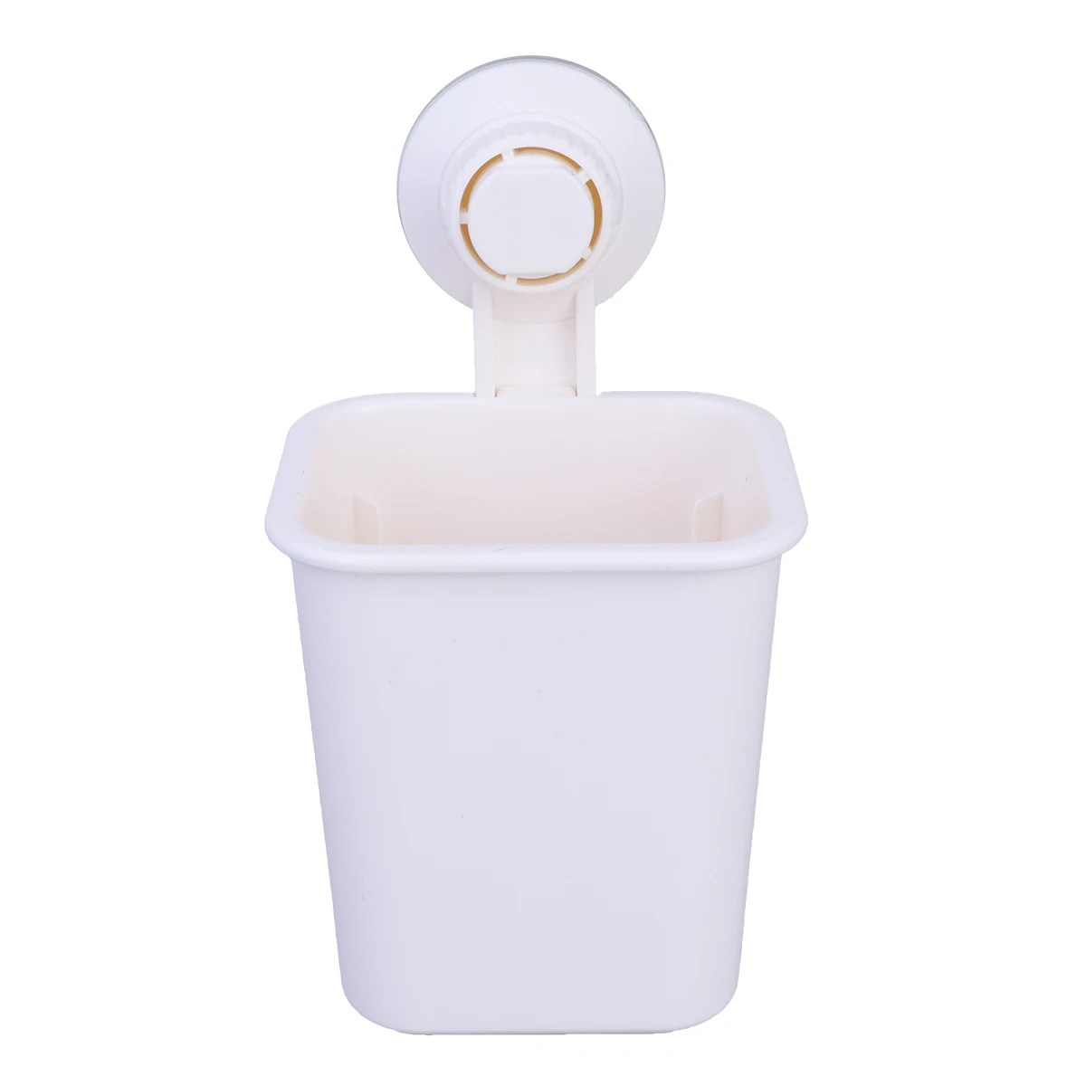 

Toothbrush Holder Punch Free Suction Cup Wall Mounted Bathroom Rack Toothpaste Stand Fade Resistant Wear Resistant Easy Install