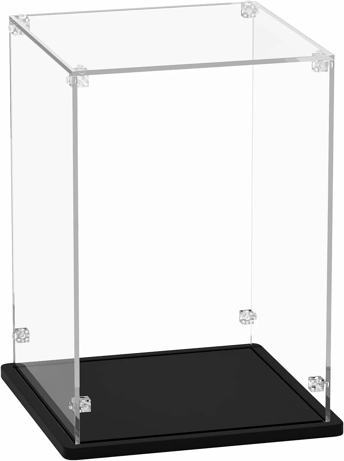 Acrylic Display Case Dustproof Display Box Showcase for Collectibles, Figures, Models, Toys