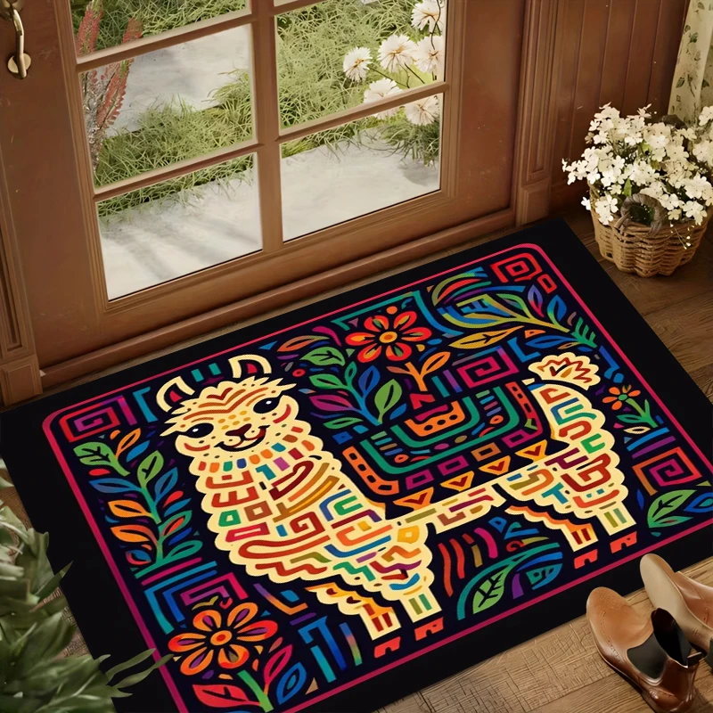 Bedroom Decor Carpet Abstract Painting Rugs Home Washroom Floor Mat Carpets for Living Room Kid Play Mat Gift Alfombra Soft Rug
