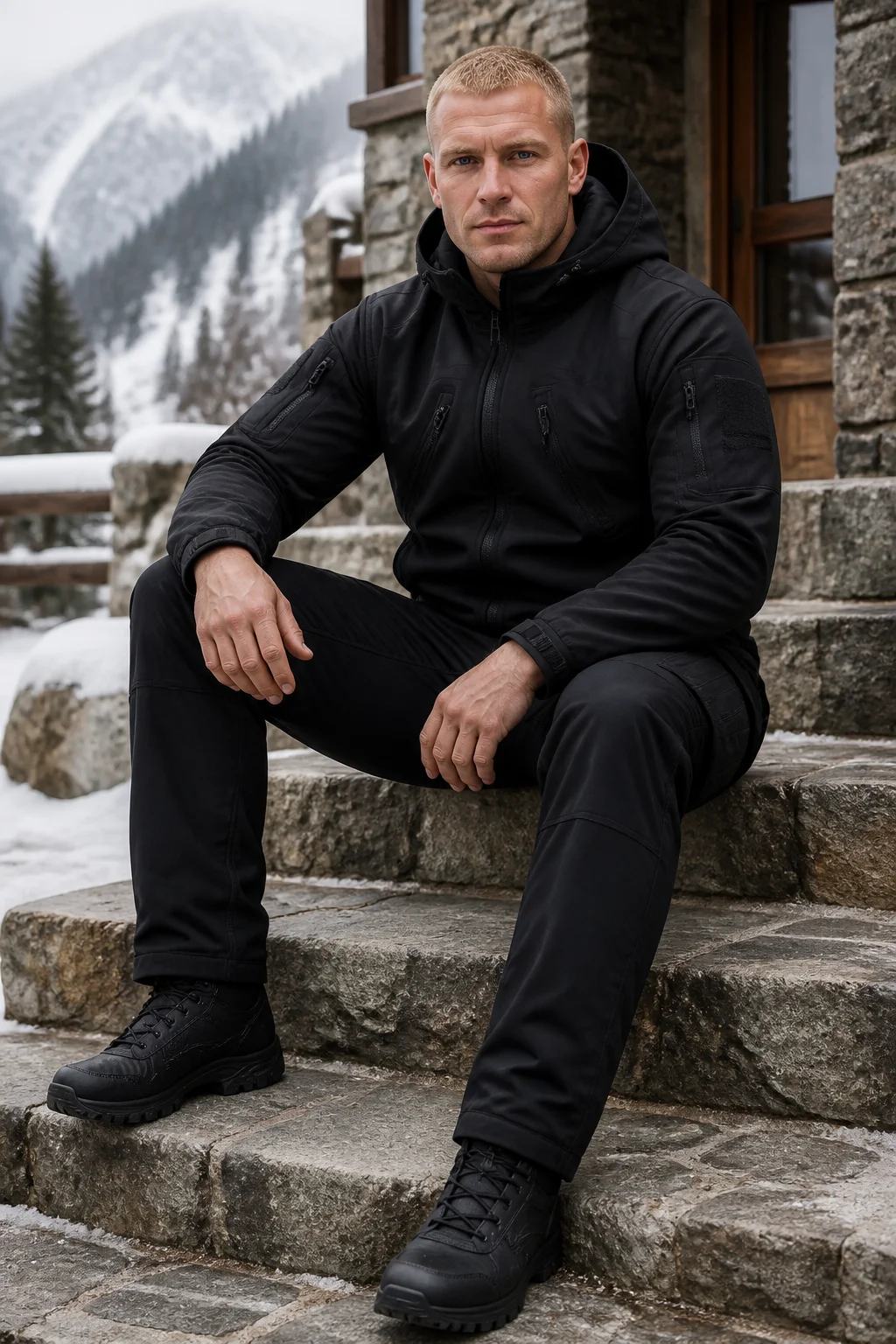 Outdoor Sport Waterproof Pants - 2026 Taktik Ceket + Pantolon Takımı