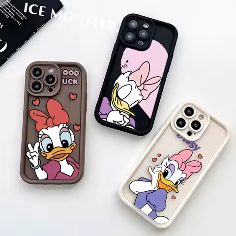 Disney Duck Daisy Phone Case For OPPO A5 A7 A7X A9 A16 A92S RENO 3 5 6 FIND X3 X5 R11 R11S R15 R17 PRO LITE 4G 5G Case Funda