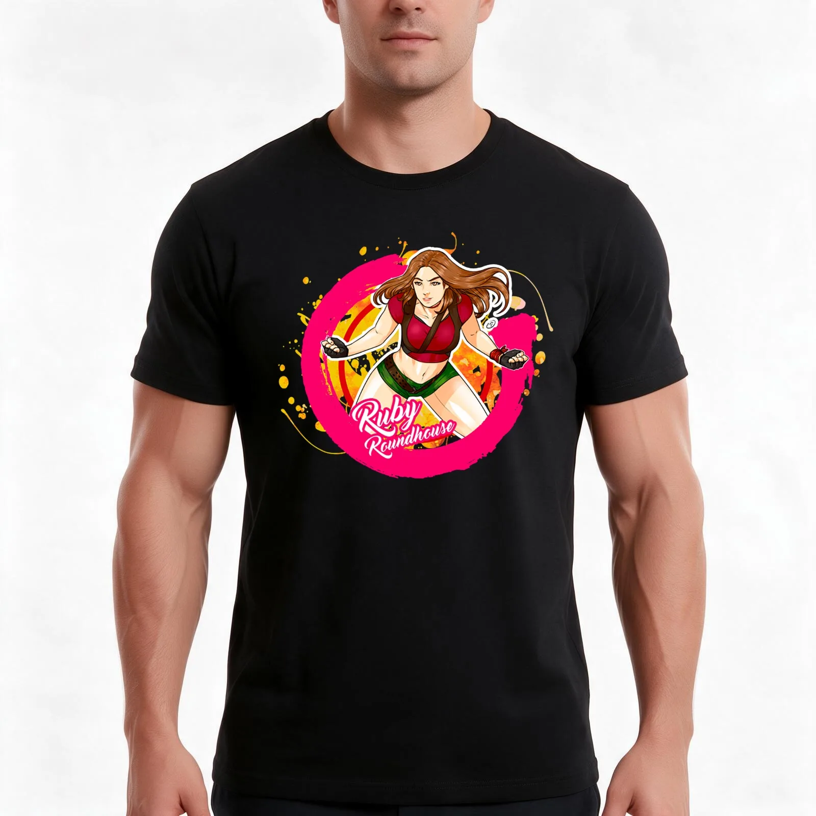 Ruby Roundhouse JUMANJI T-Shirt Summer Casual Cotton Tee Oversized Streetwear Tops Vintage Graphic Print Unisex Men Women