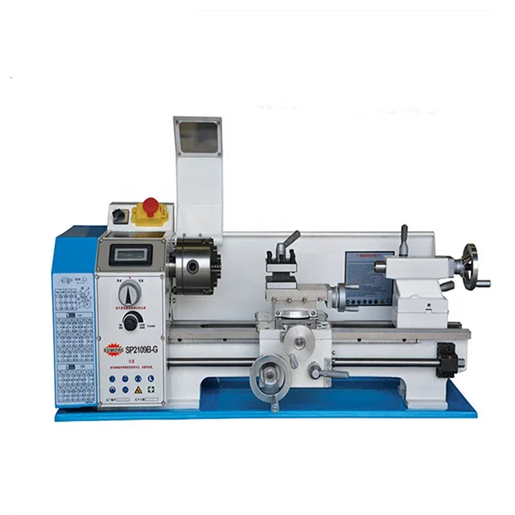 

WM210V Double Chuck Brushless Motor Mini Lathe Machine Manual Metal Lathe Machine Price SP2109-II