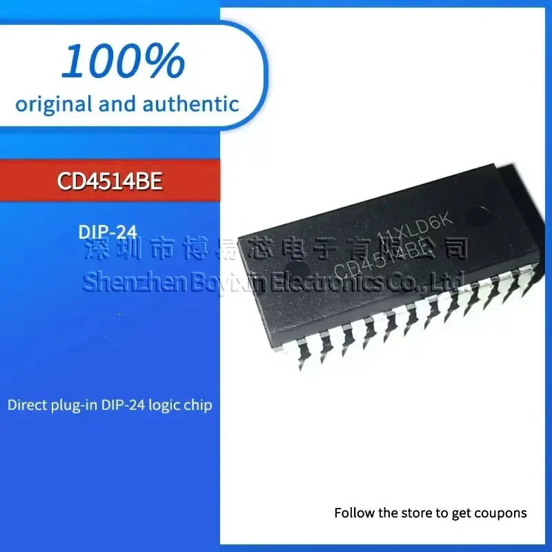 

CD4514 CD4514BE Black casing