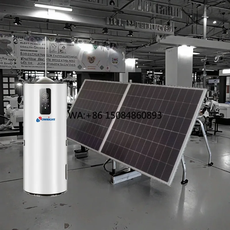 150L SPCC Solar Water Heater, Energy Saving Fast Heating Electric Heat Pump, Waterproof Durable For Outdoor Camping & RV Use