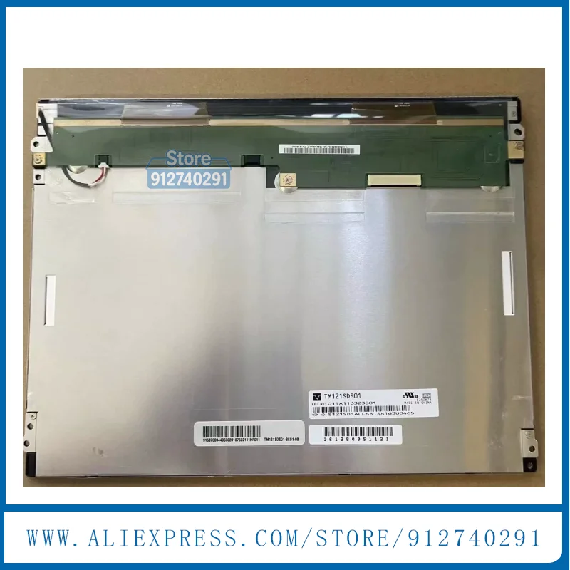 TM121SDS01 Original 12.1'' TM121SDSG05 BA121S01-200 BA121S01-100 G121SN01 V4 For Mindray IMEC12 IPM12 WLED Display Screen Panel