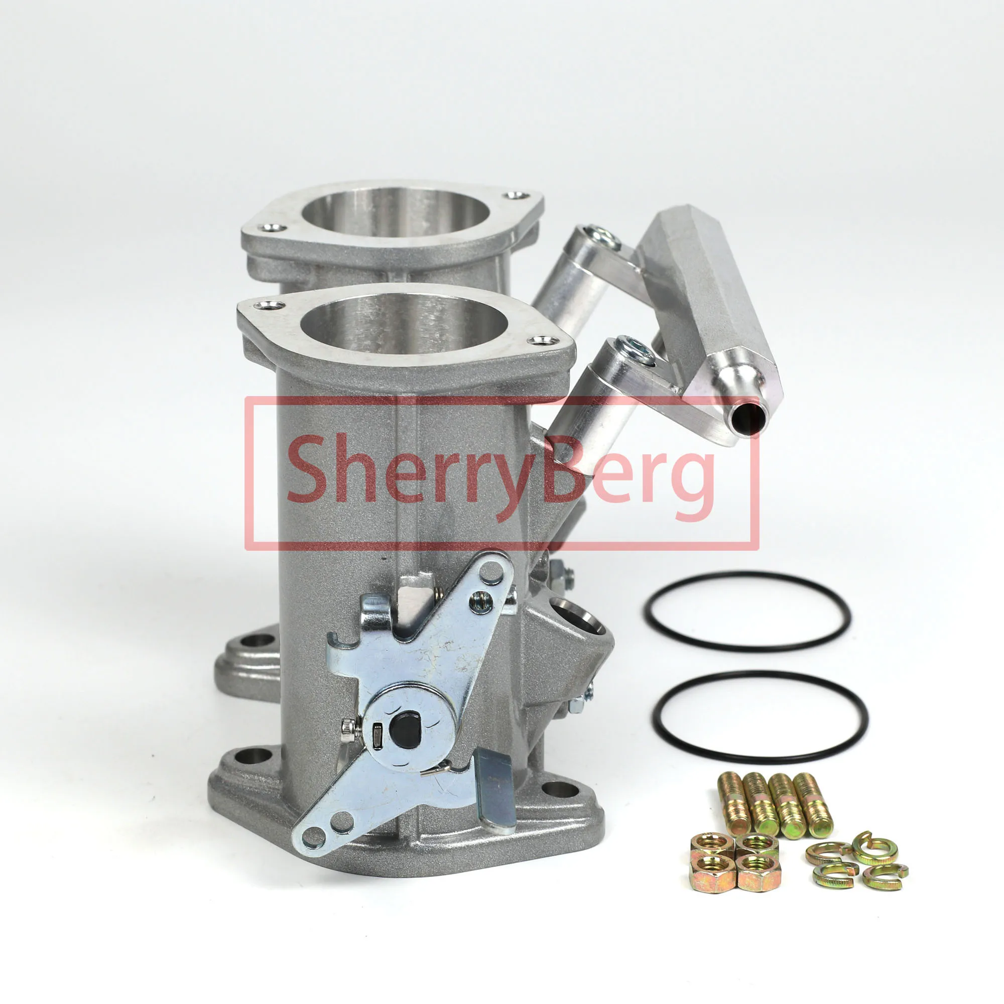 SherryBerg 45MM 45DCOE 45 DCOE Weber EMPI Style Sidedraft Corpo farfallato con binario carburante EFI Colata e materiali di alta qualità
