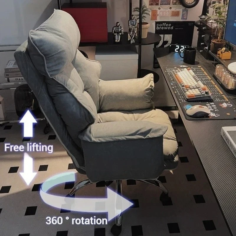 Modern Relaxing Office Chairs Gaming Computer Swivel Ergonomic Office Chairs Recliner Adjustable Office Furniture