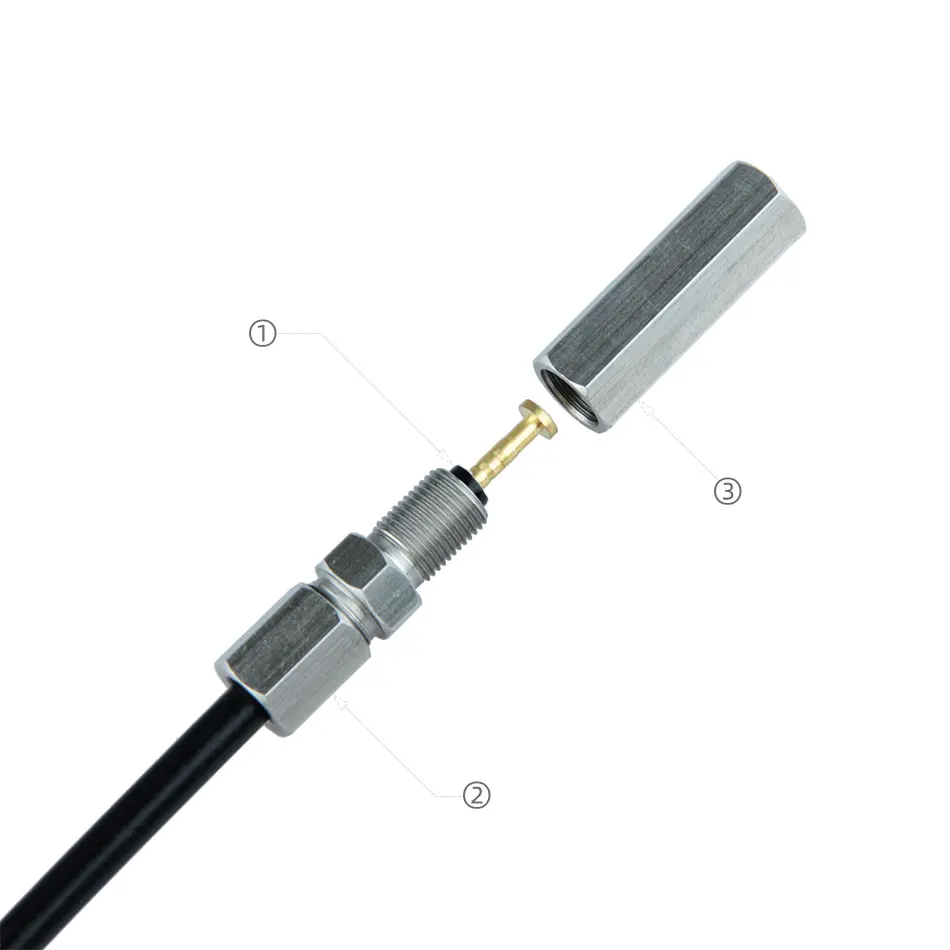 Electric Bicycle Scooter Hydraulic Brake Simple Oil Bleed Needle Pipe Maintenance Repair Connector Lock Screw Bike Tools
