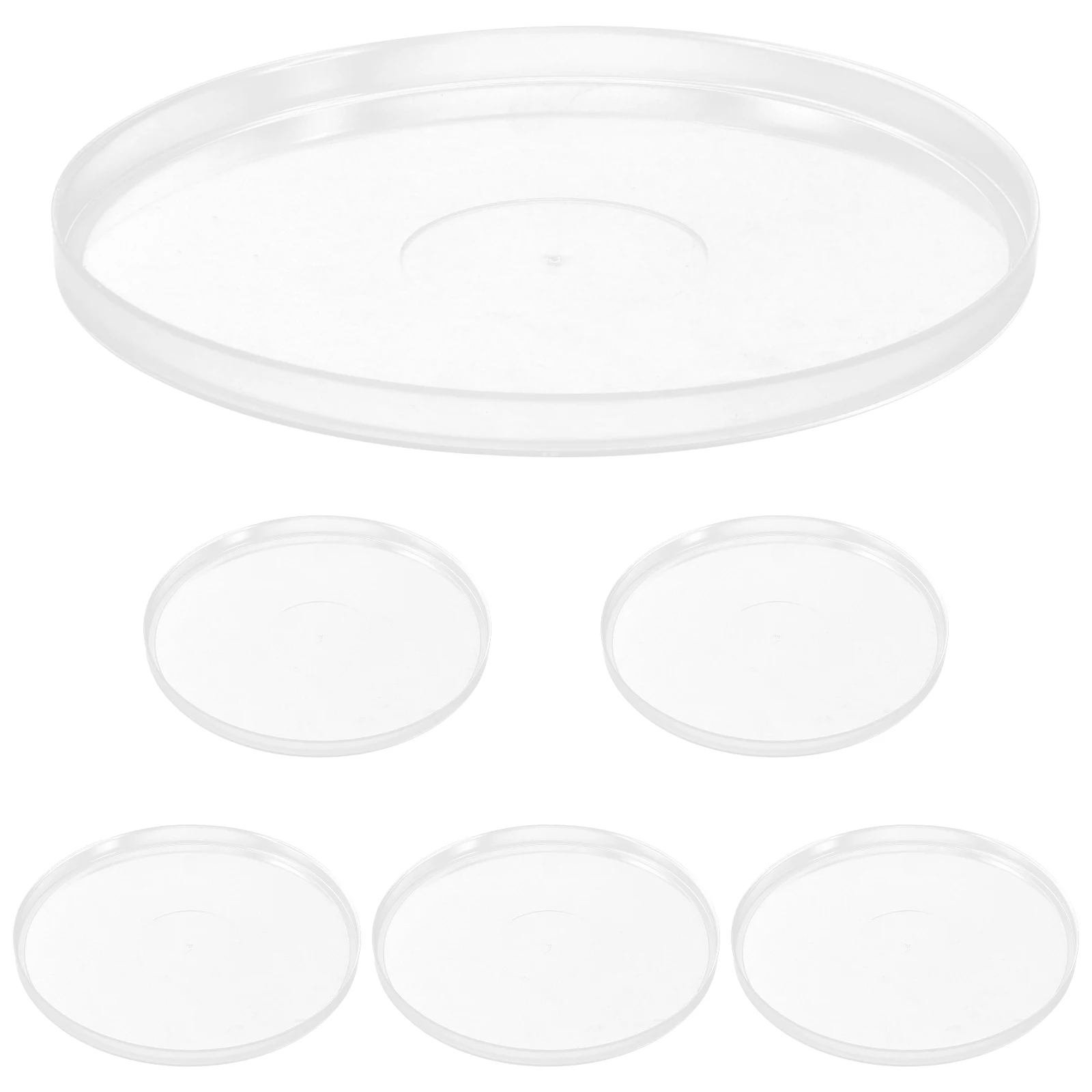 

6pcs Scale Cover Weighing Scales Accessories Plastic Food Covers Reusable Digital Kitchen Scales Clear Visibility Protection