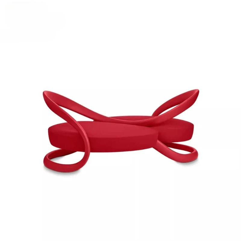 Creative special-shaped streamer living room model room ribbon leisure chair