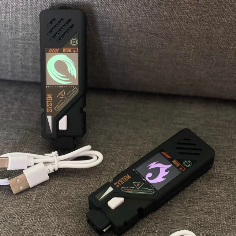 

ЖК-звуковой предмет в стиле Kamen Rider 37, ременные голосы, дисплей FX, реквизит памяти для коллекции W Cos, многозвуковая настраиваемая игрушка FX