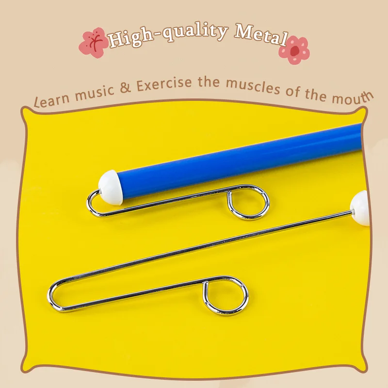 صافرة الشريحة للكبار والأطفال أداة عزف موسيقى هدايا الحفلات لألعاب الوالدين والطفل كلام الأطفال وتدريب العضلات عن طريق الفم