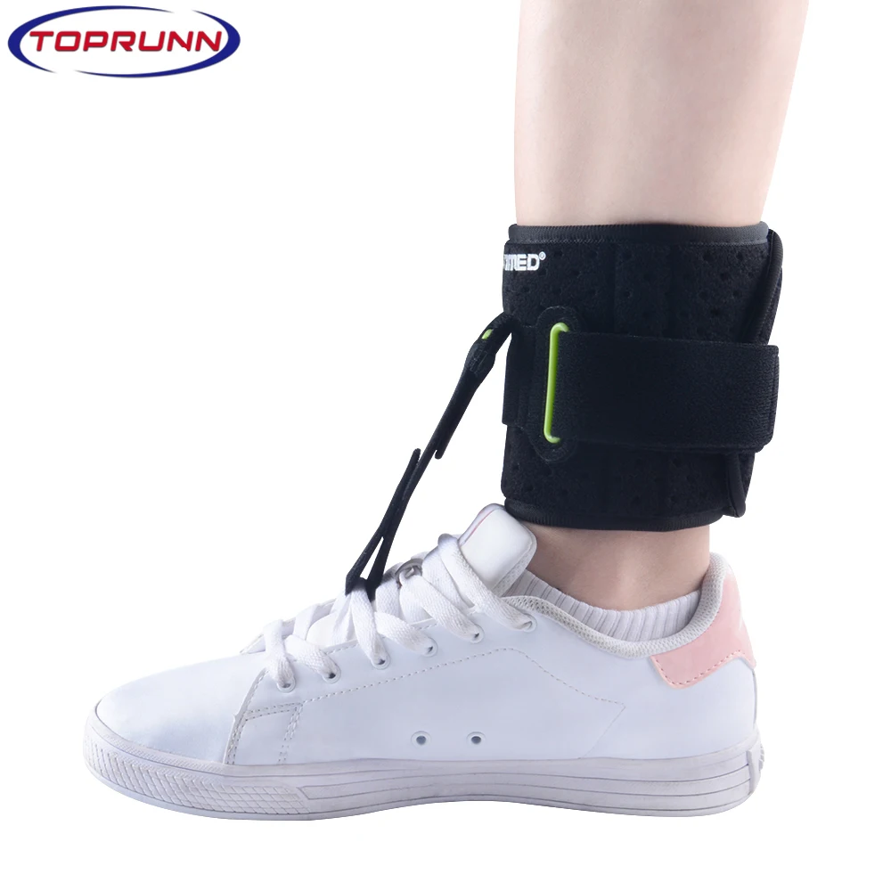 

Adjustable Drop Foot Brace AFO AFOs Support Strap Elevator Poliomyelitis Hemiplegia Stroke Universal Size