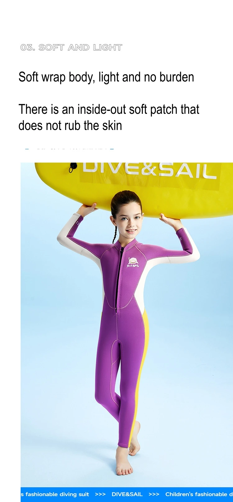 Traje de neopreno para niños de 2,5 MM, cuerpo completo, impermeable, snorkel, kayak, natación, buceo, manga larga, mantiene el calor, surf, deriva, traje de buceo