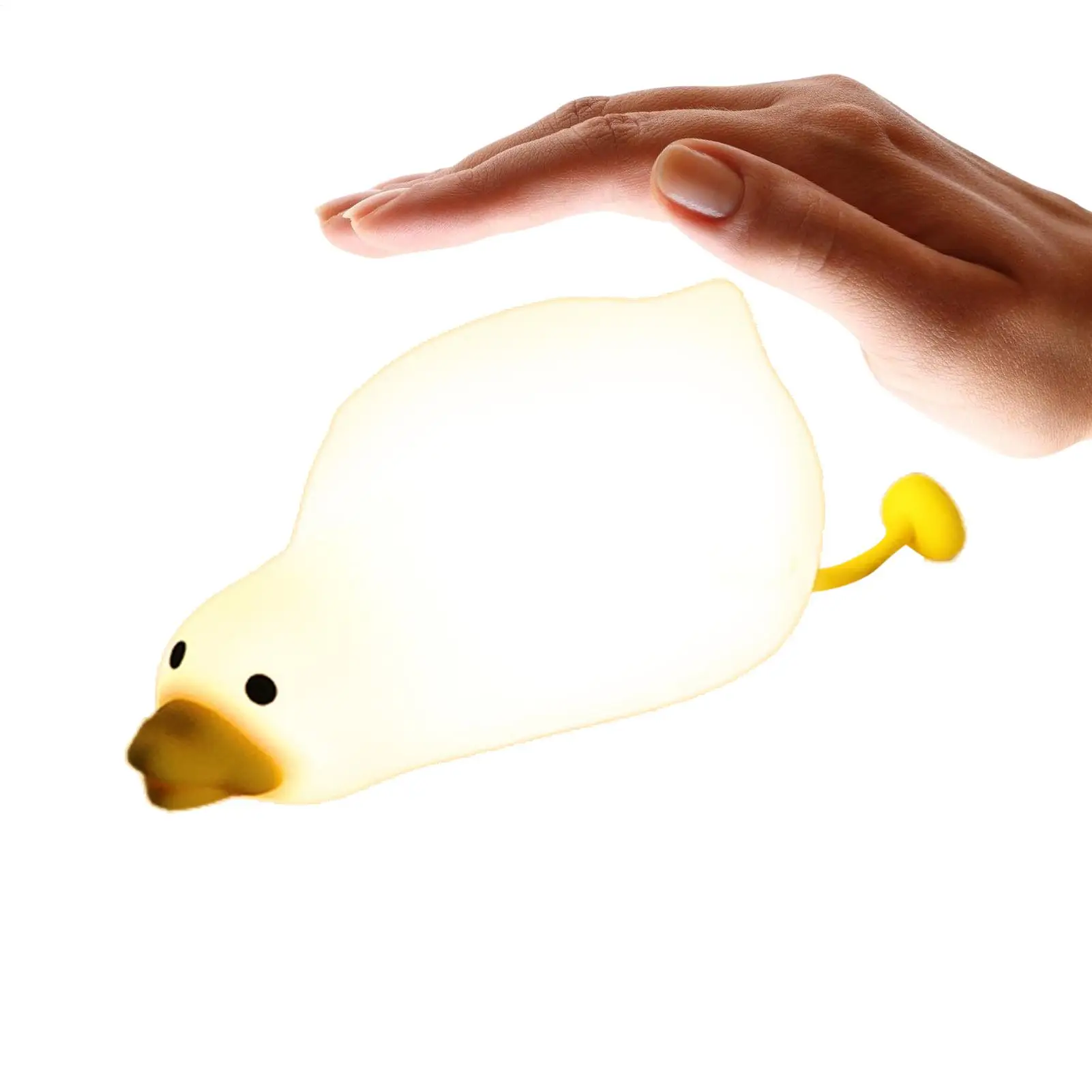 

Duck Night Light Silicone Silicone Night Light Dimmable Rechargeable Auto Off 3 Modes Lighting For Home Breastfeeding Sleep